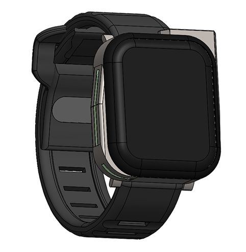 CAD-model-pluto-smartwatch